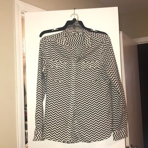 Chevron button-up from American Eagle